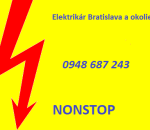 Elektrikár Bratislava-NONSTOP